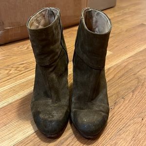 Rag and bone dark green boots